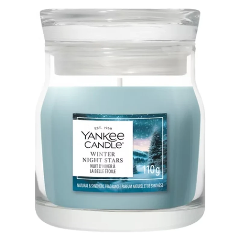 Candela Giara Piccola Yankee Candle Signature Winter Night Stars