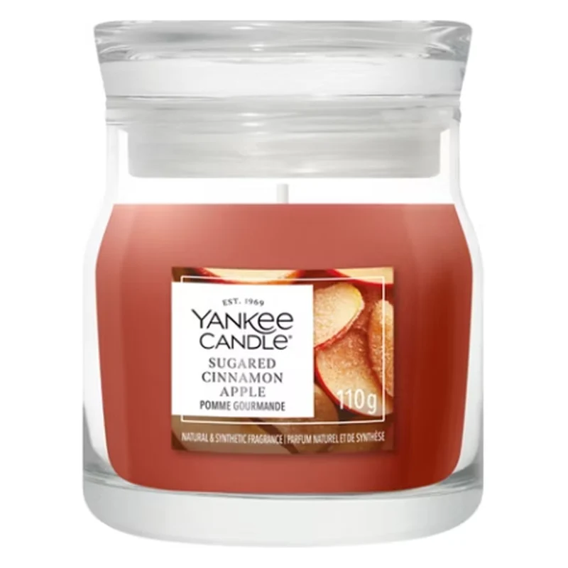 Candela Giara Piccola Yankee Candle Signature Sugared Cinnamon Apple