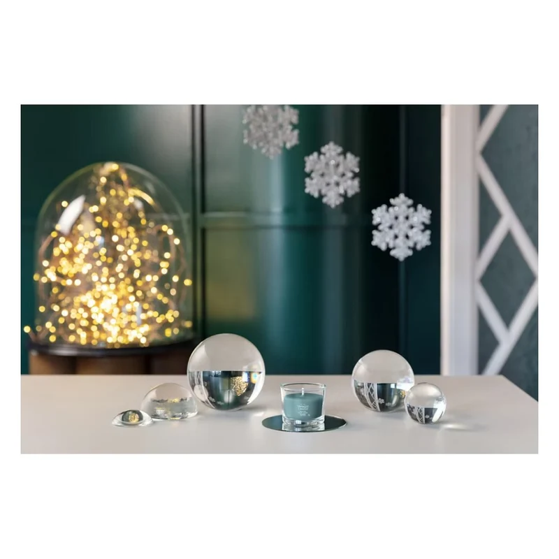 Candela Votiva in Vetro Yankee Candle Signature Winter Night Stars