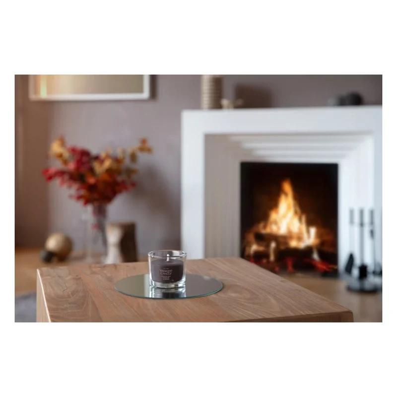 Candela Votiva in Vetro Yankee Candle Signature Crackling Embers