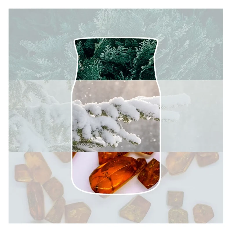 Candela Giara Piccola Yankee Candle Signature Snow Kissed Pine