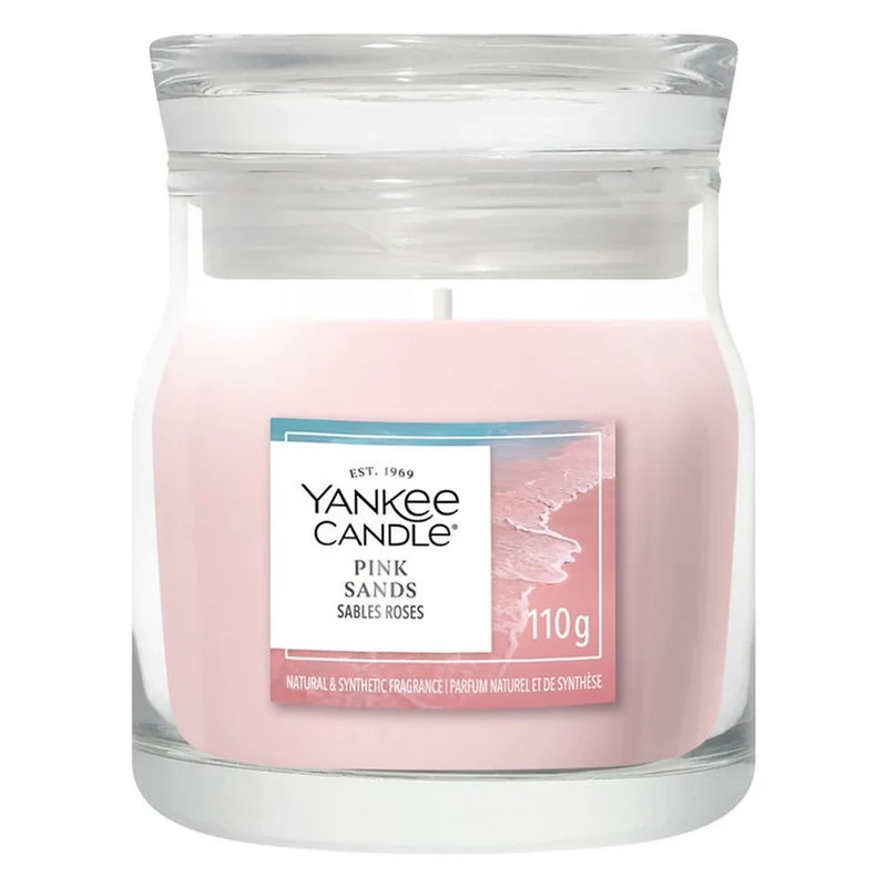 Candela Giara Piccola Yankee Candle Signature Pink Sands