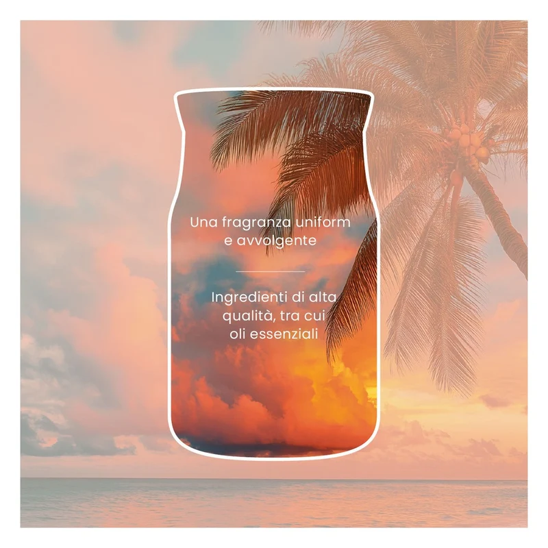 Candela Giara Piccola Yankee Candle Signature Pink Sands Glow