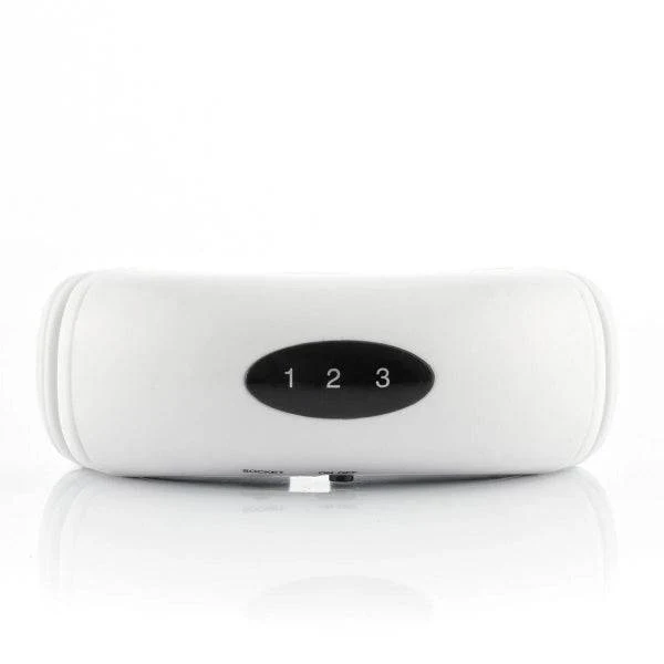 Innovagoods Calmagner Massaggiatore Collo e Schiena Elettromagnetico - Ergonomico - 16 Livelli di Intensità - 6 Modalità di Massaggio - 17x14x5cm - Colore Grigio