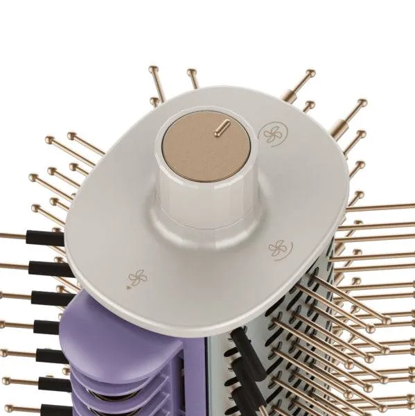 Cecotec CeramicCare Allin1 Spazzola Soffiante - 1500W - Piastre Riscaldanti - Multifunzione - Rivestimento Ceramico - Generatore di Ioni - Temperatura Regolabile - Cavo 360º - Colore Bianco