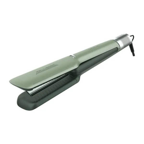 Cecotec RitualCare Air Lisse Blue Piastra per Capelli con Aria - 3 Modalità di Utilizzo - Temperatura Regolabile - Tecnologia Ionica - Motore Silenzioso senza Spazzole - Filtro Estraibile - Colore Verde