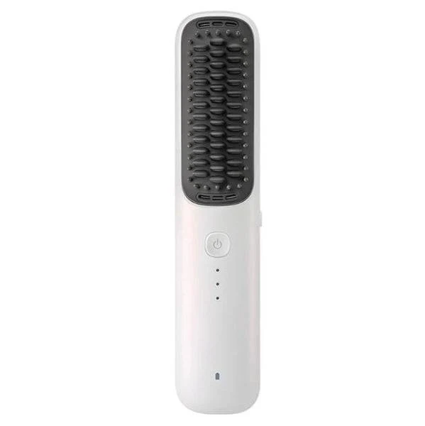 Xiaomi Cordless Hair Straightener Brush Spazzola Lisciante Wireless - Ioni Negativi Anti‑Frizz - 3 Livelli di Temperatura - Rivestimento Ceramico - Batteria 3200 mAh - Leggero e Portatile - Colore Nero