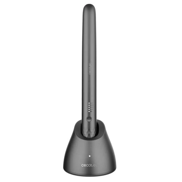 Cecotec Bamba RitualCare Liberty Pro Piastra per Capelli - Autonomia 40min - Base di Ricarica Portatile - Temperatura Regolabile - Rivestimento Ceramico - Blocco di Sicurezza - Piastre Flottanti - Colore Nero