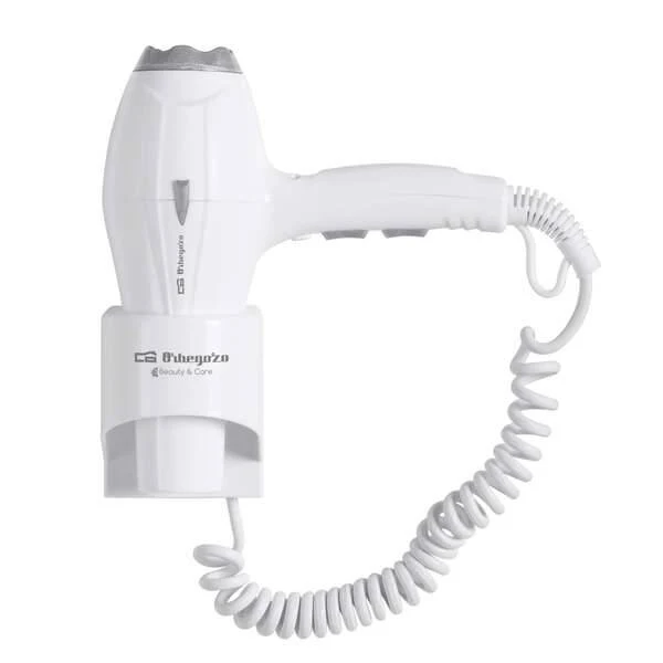 Orbegozo SEH 1800 Asciugacapelli Professionale - Motore AC Potente - 2 Velocità e 3 Temperature - Base per Appendere - Filtro Estraibile - Stile e Prestazioni per i tuoi Capelli