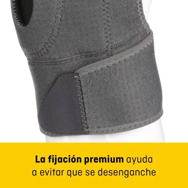 Futuro Comfort Ginocchiera - Regolabile (27.9 - 55.9cm) - Traspirante - Isola l'Umidità - Elastico - Colore Grigio Scuro