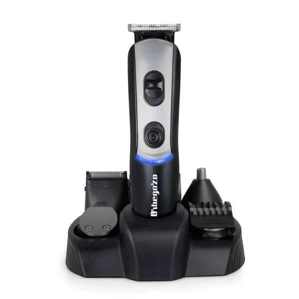 Orbegozo CTP 1840 Tosacapelli Multifunzione - 7 in 1 per Capelli - Naso e Barba - Ricaricabile e con Opzione Uso con Cavo - Accessori e Adattatore di Ricarica Inclusi - Pratico e Versatile