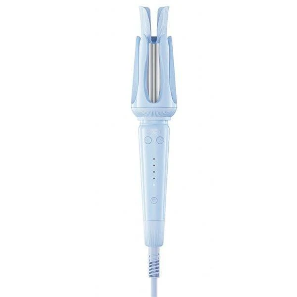 XO CF40 Arricciacapelli - 40W - Punta 360° - Autocurvatura - Controllo della Temperatura Digitale con 4 Livelli - Spegnimento Automatico - Colore Blu