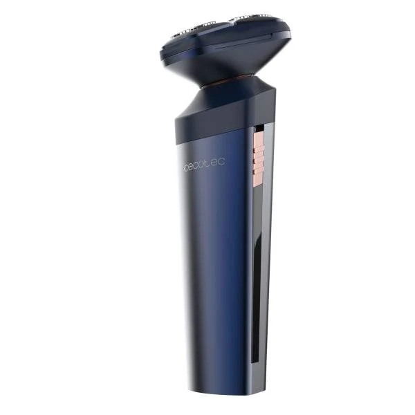 Cecotec PrecisionCare Elit Rasoio Rotativo - Autonomia fino a 70min - 7200rpm - IPX6 - Ergonomico - Lame in Acciaio Inossidabile - Colore Blu Marino