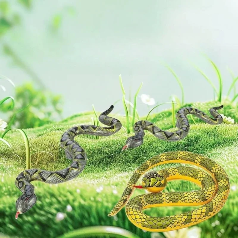 Halloween Inflatable Garden Snake Decoration, Scary Prop for a Haunted House