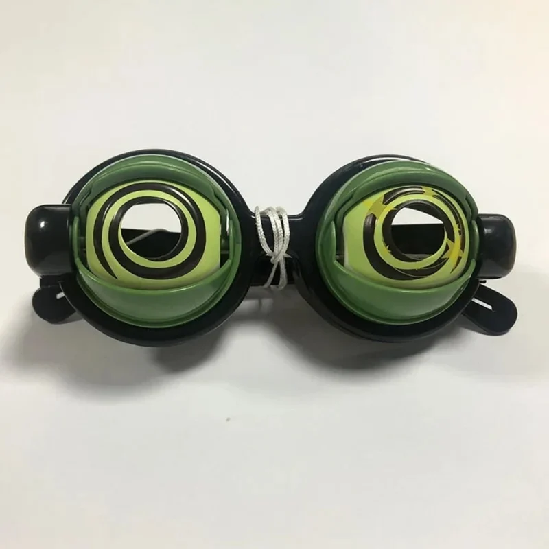 Halloween Funny Glasses with Moving Eyelids on a String for Parties