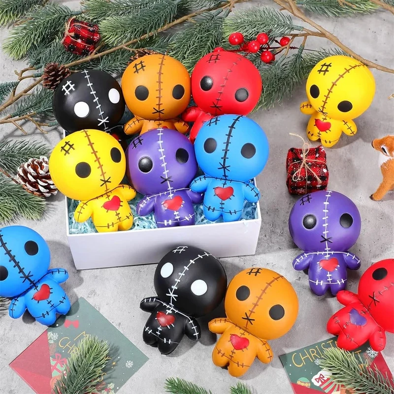 Halloween Foam Voodoo Doll Stress Toy for Adults and Children to Squeeze