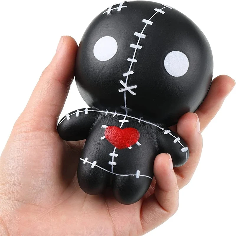 Halloween Foam Voodoo Doll Stress Toy for Adults and Children to Squeeze