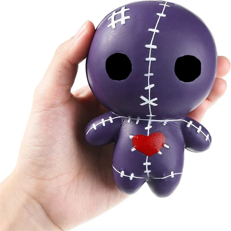 Halloween Foam Voodoo Doll Stress Toy for Adults and Children to Squeeze