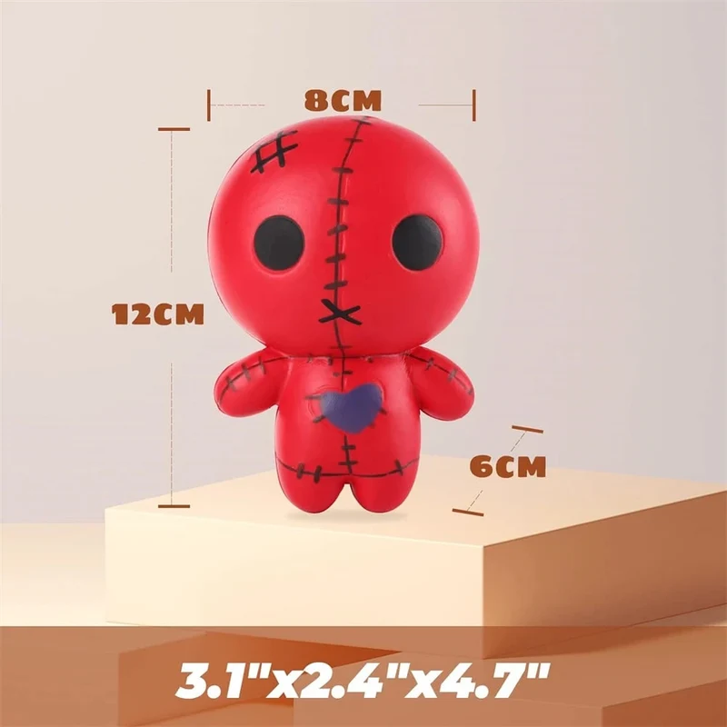 Halloween Foam Voodoo Doll Stress Toy for Adults and Children to Squeeze