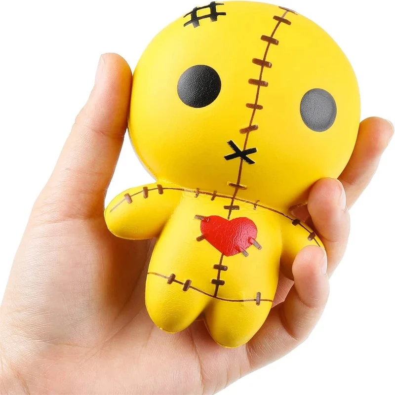 Halloween Foam Voodoo Doll Stress Toy for Adults and Children to Squeeze