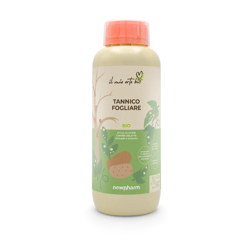 Corroborante protezione piante Newpharm Tannico Fogliare 1 L