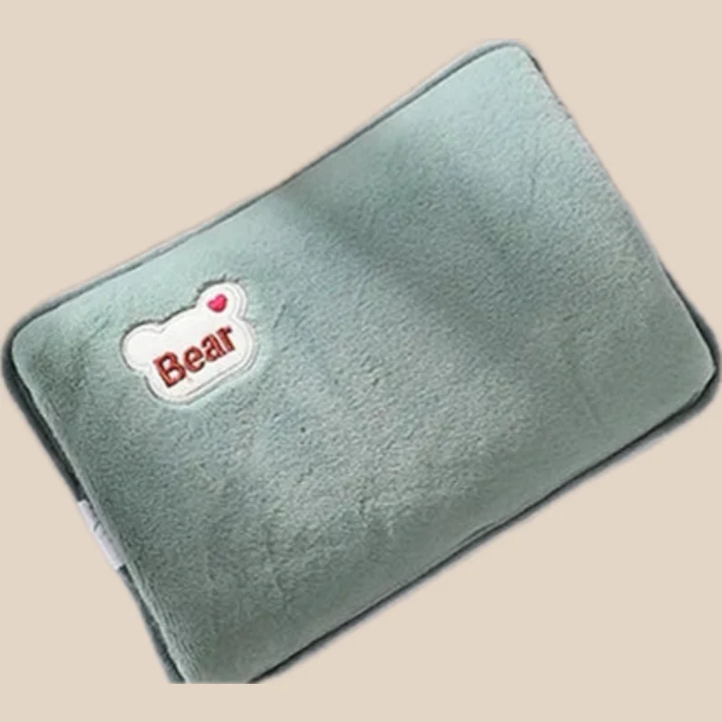 Oplaadbare kruik – Pluche hoes en warmte na tien minuten aan het snoer