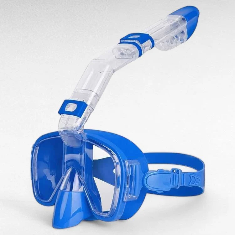 Snorkelmasker – 180 graden zicht, opvouwbaar en met droge snorkeltop
