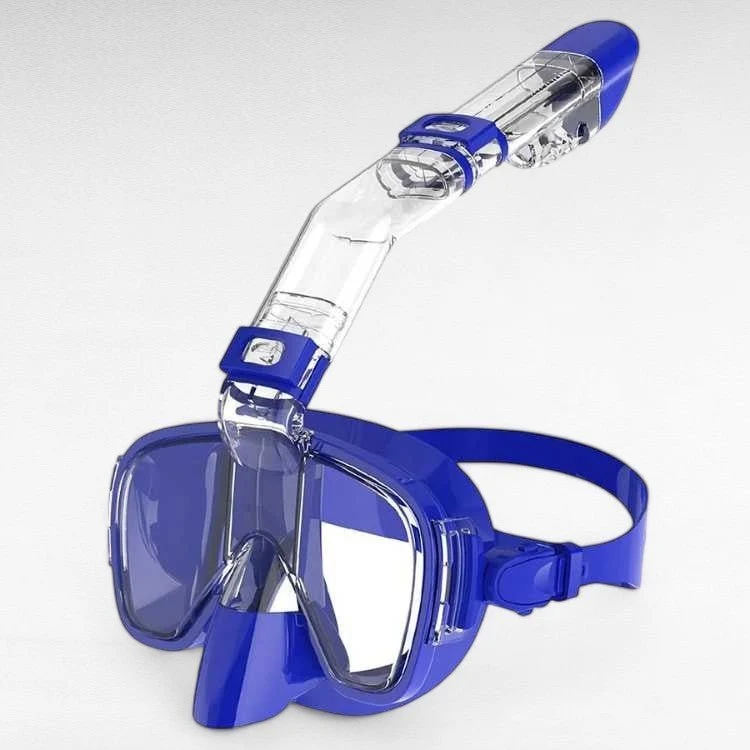 Snorkelmasker – 180 graden zicht, opvouwbaar en met droge snorkeltop