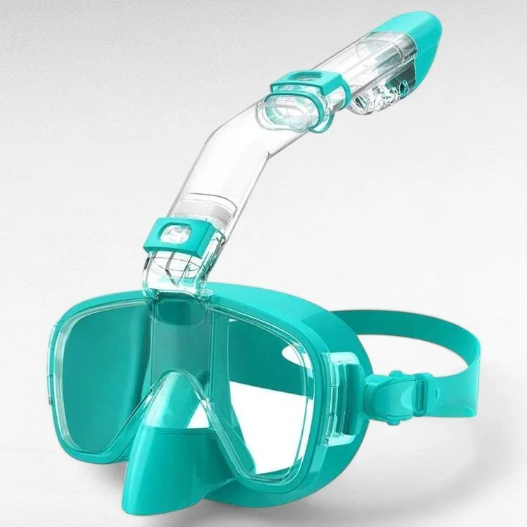 Snorkelmasker – 180 graden zicht, opvouwbaar en met droge snorkeltop