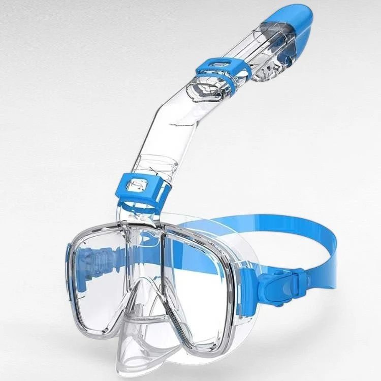 Snorkelmasker – 180 graden zicht, opvouwbaar en met droge snorkeltop