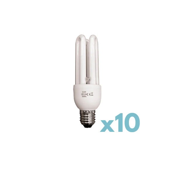 Ampoule anti-insectes blacklight UV-A 20 W - culot E27 (Ø 27 mm), rechange pour désinsectiseur - Packs de 2, 3, 5 ou 10
