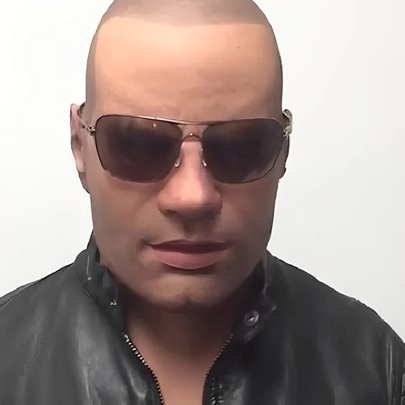 Realistic Halloween Latex Face Mask Costume for Men