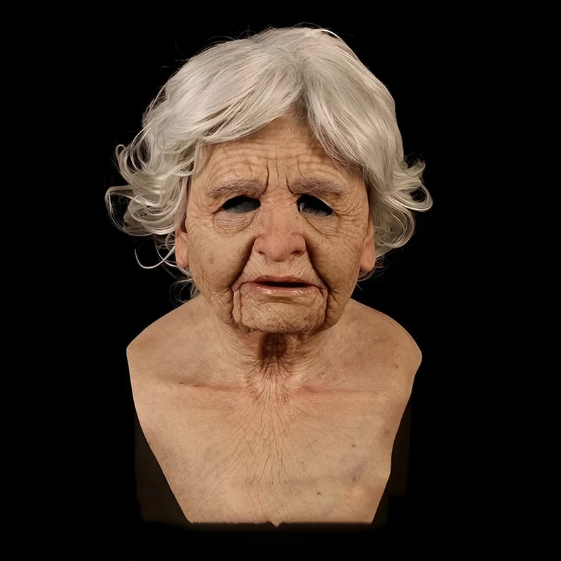 Realistic Halloween Latex Face Mask Costume for Men