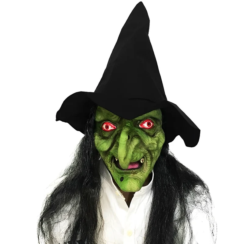 Realistic Halloween Latex Face Mask Costume for Men