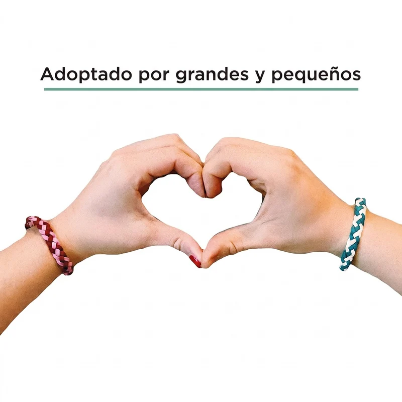 Pulsera Antimosquitos Natural con Aceites Esenciales — Pack de 12