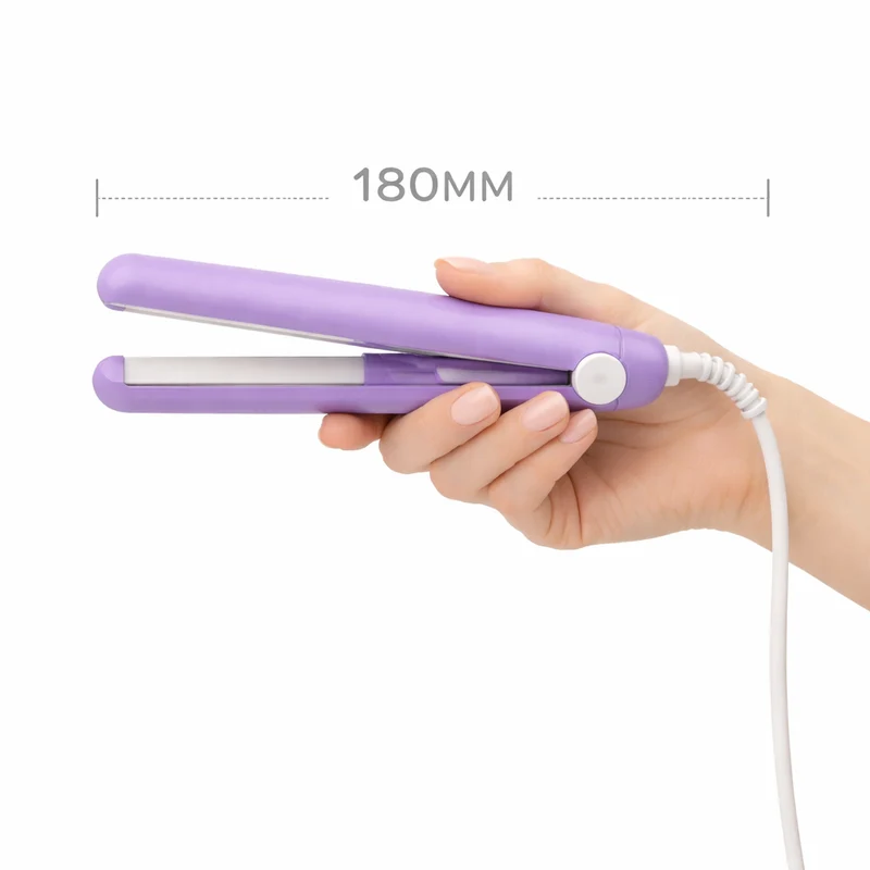 Mini Haarstyler – 2-in-1 Keramische Krultang & Stijltang voor Onderweg