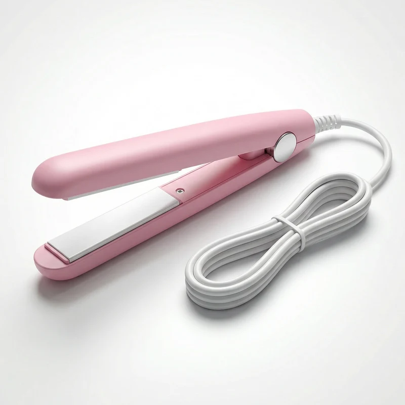 Mini Haarstyler – 2-in-1 Keramische Krultang & Stijltang voor Onderweg