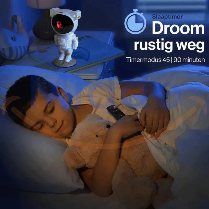 AuraAstro – Galaxy projector met sterrenhemel en verstelbare helderheid