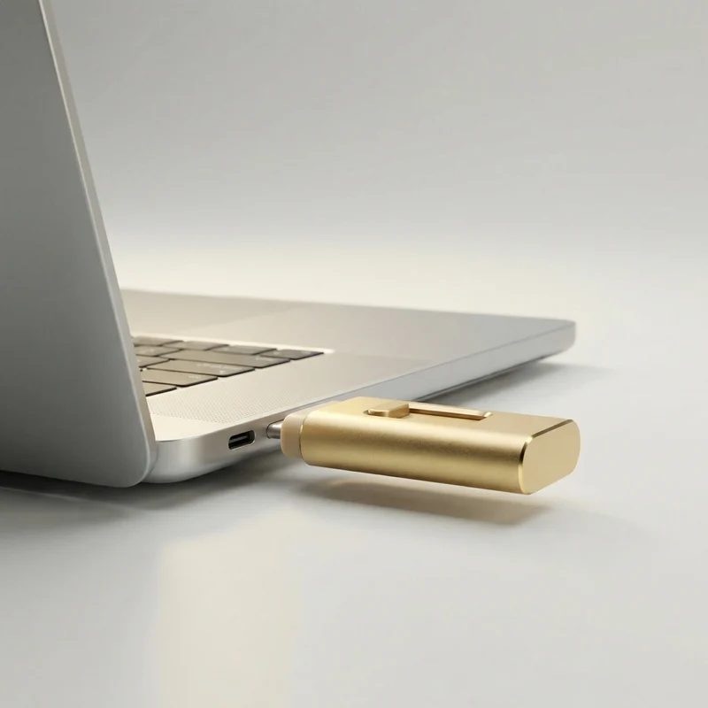 4-in-1 Flashdrive – USB, USB-C, Lightning & Micro-USB voor Mobiel en Laptop