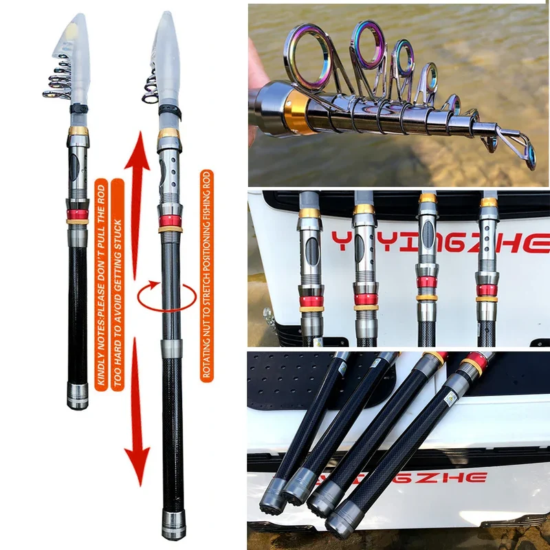 CastMaster Telescopische Hengel – Compact, Sterk en Veelzijdig