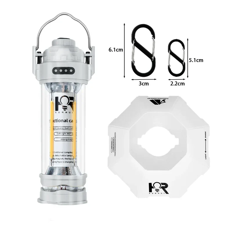 NovaLight Campinglamp – 3000mAh Dimbaar & Waterdicht – Buitenlamp