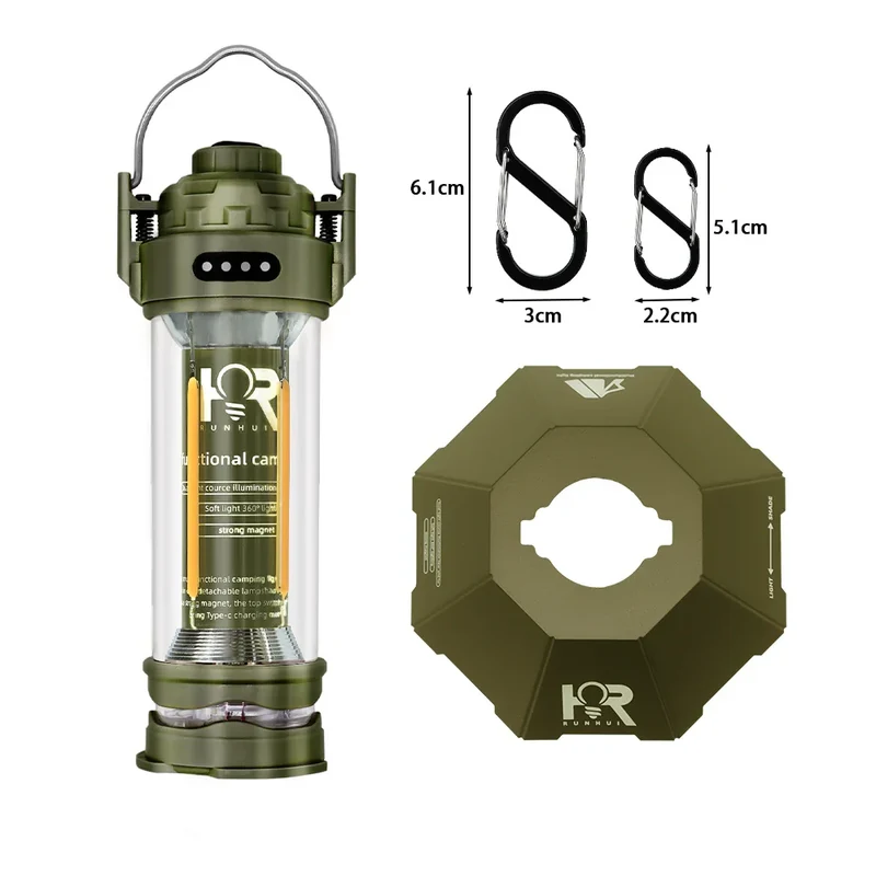 NovaLight Campinglamp – 3000mAh Dimbaar & Waterdicht – Buitenlamp
