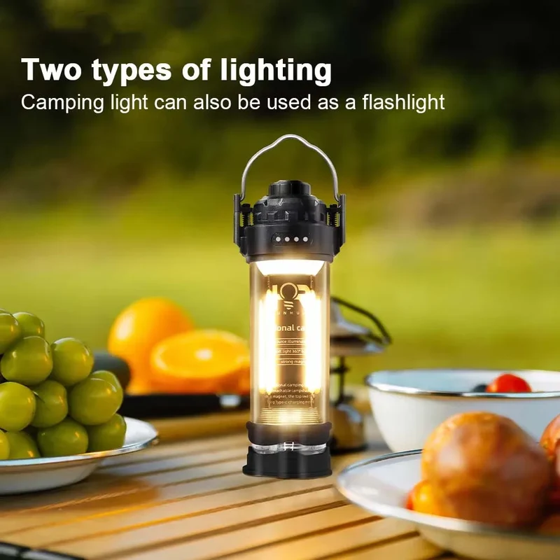 NovaLight Campinglamp – 3000mAh Dimbaar & Waterdicht – Buitenlamp