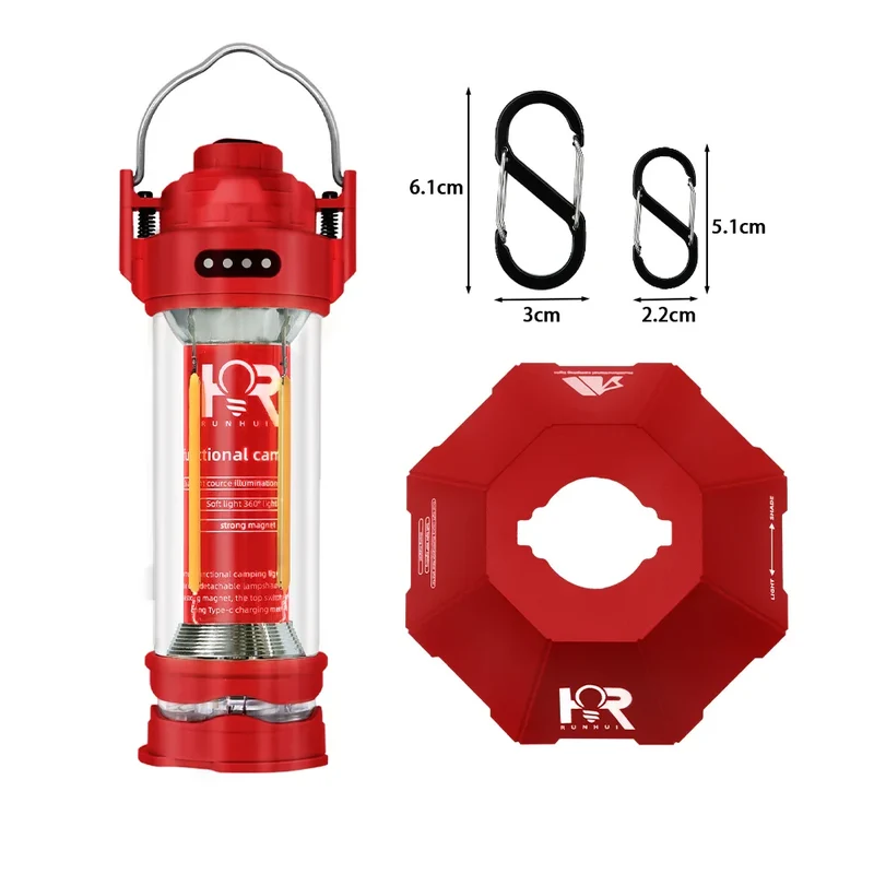 NovaLight Campinglamp – 3000mAh Dimbaar & Waterdicht – Buitenlamp