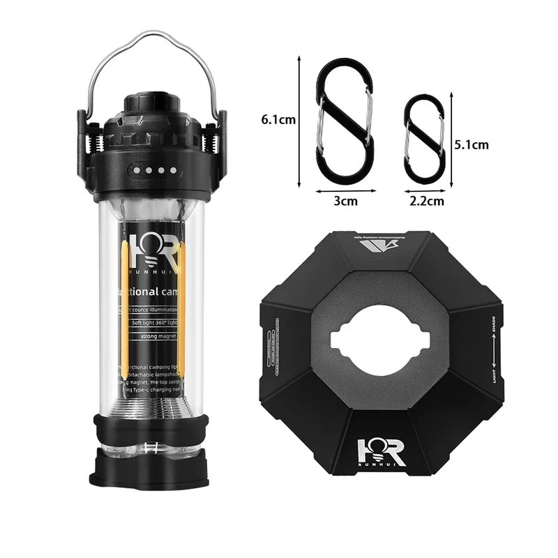 NovaLight Campinglamp – 3000mAh Dimbaar & Waterdicht – Buitenlamp