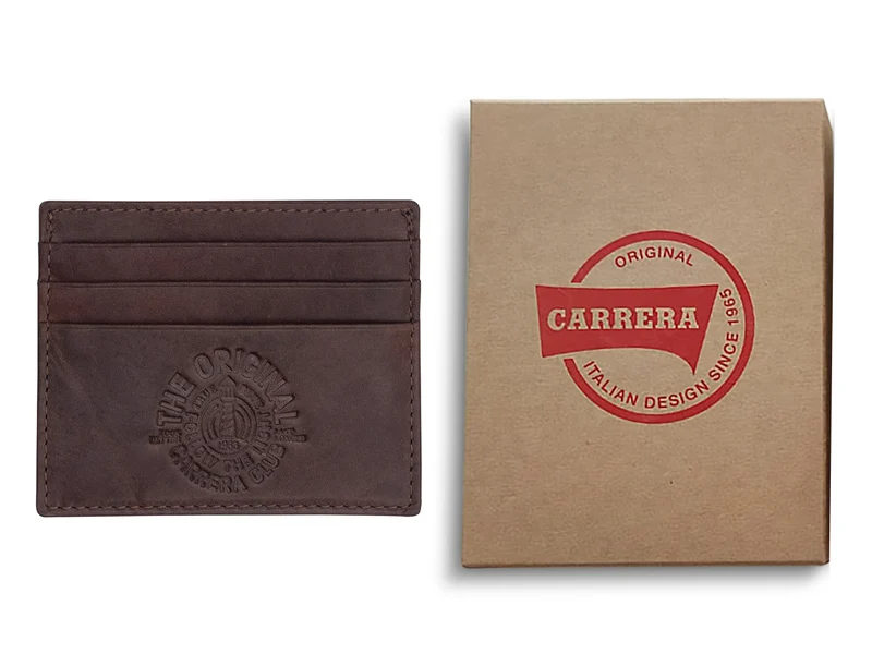 Portacarte Carrera Colorado marrone scuro