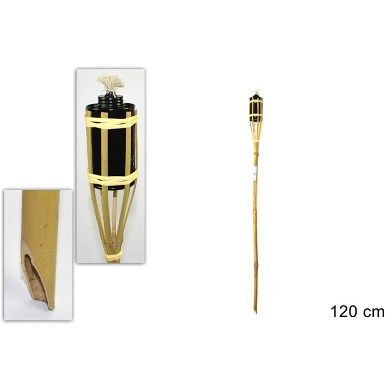 Fiaccola In Bamboo H120cm