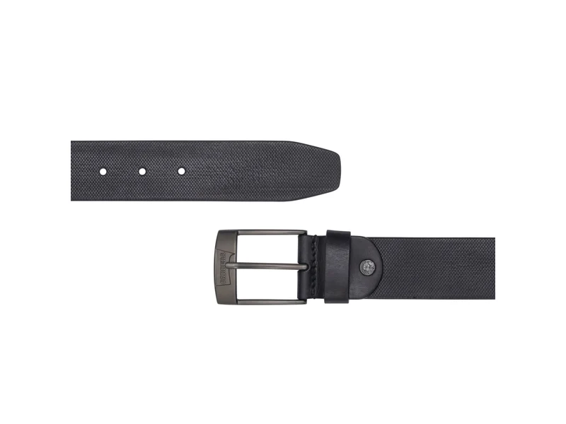 Cintura Carrera 4cm in pelle nera taglia M