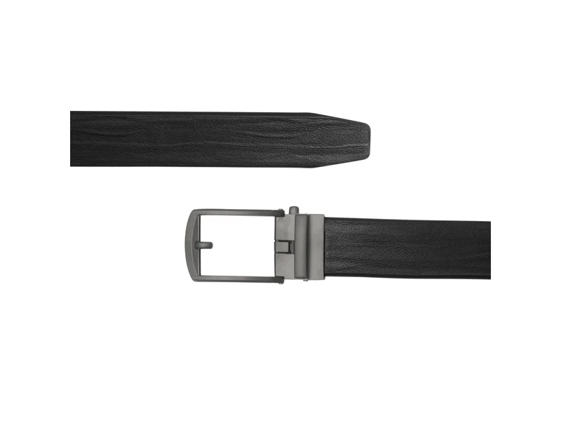Cintura Carrera 3,5cm in pelle nera taglia L