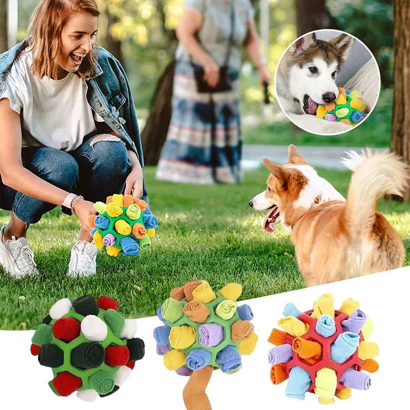 Interactive Dog Snuffle Treat Toy
